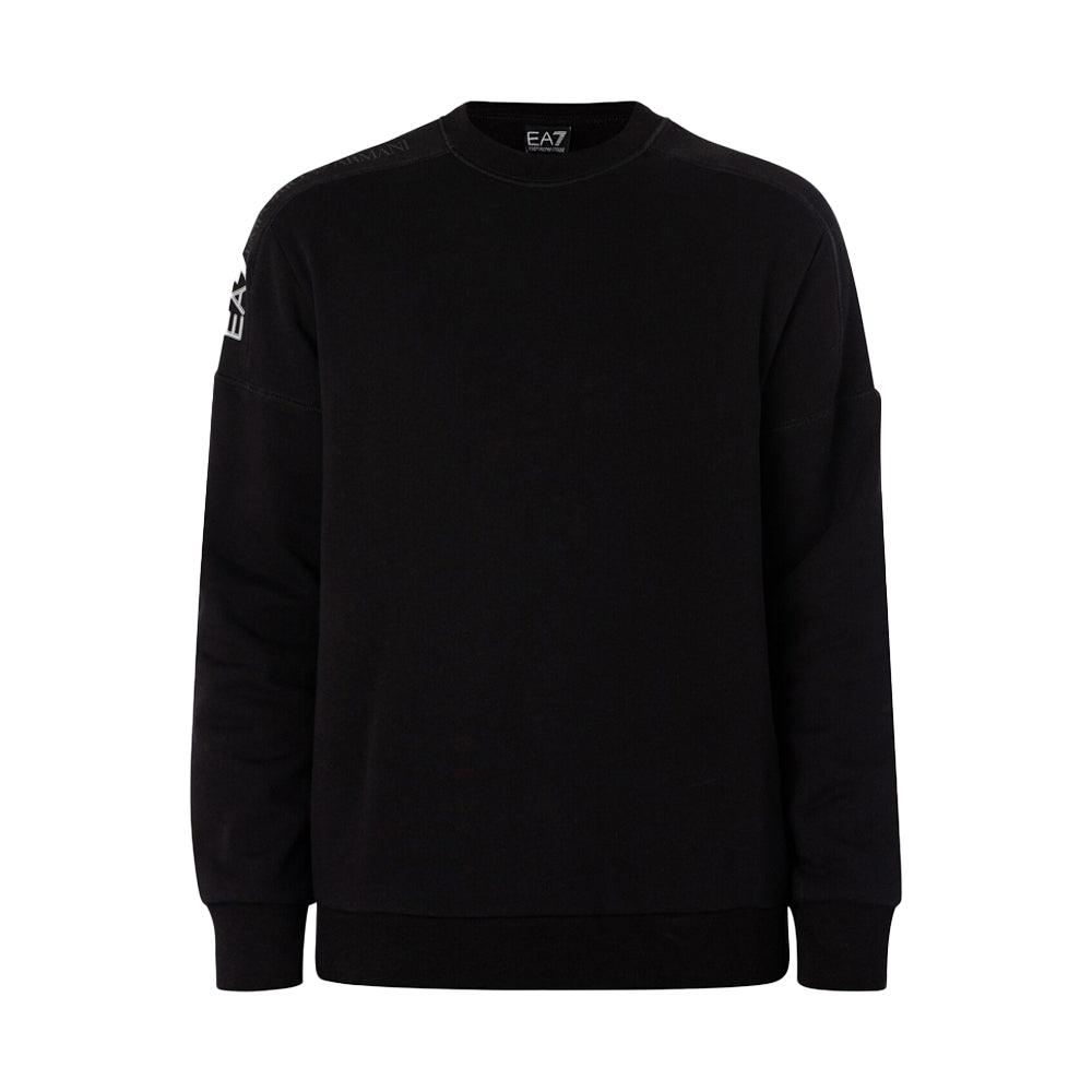 EA7 Emporio Armani Visibility Logo Sweatshirt Black