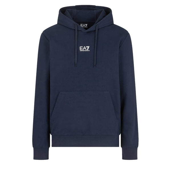 EA7 Emporio Armani Core Identity Hooded Sweatshirt Armani Blue