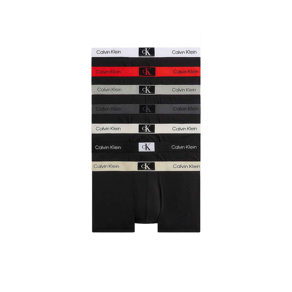 Calvin Klein Cotton Stretch 7 Pack Trunks Black