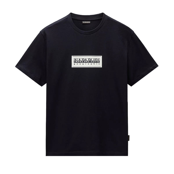 Napapijri S Box Logo T-Shirt Black