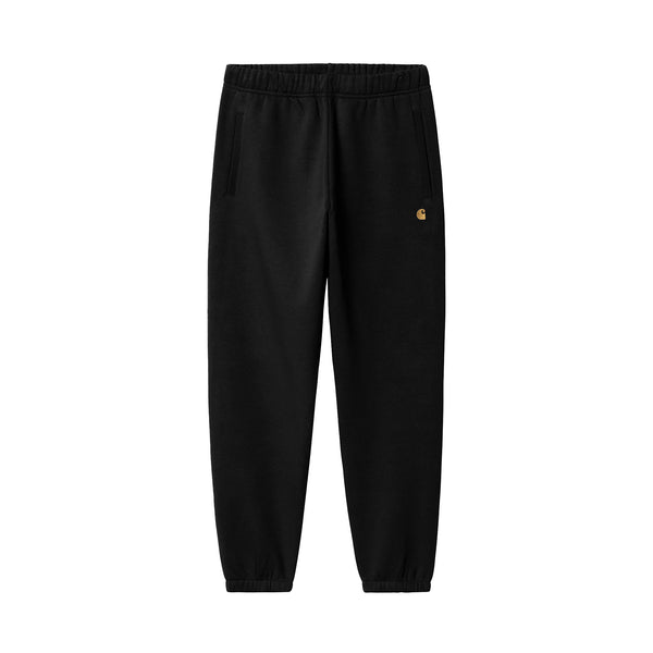 Carhartt WIP Chase Sweat Pant Black/Gold