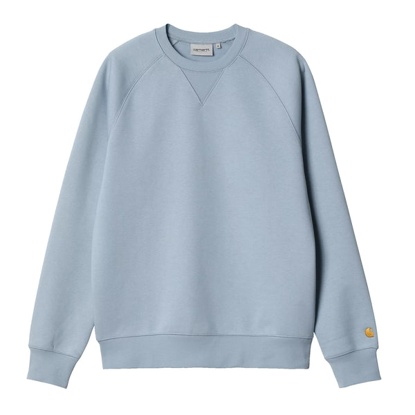 Carhartt WIP Chase Sweatshirt Frosted Blue/Gold