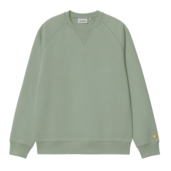 Carhartt WIP Chase Sweatshirt Frosted Green/Gold