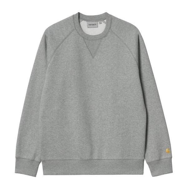 Carhartt WIP Chase Sweatshirt Grey Heather/Gold