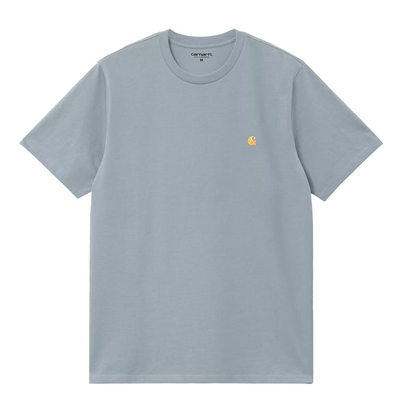 Carhartt WIP S/S Chase T-Shirt Frosted Blue/Gold