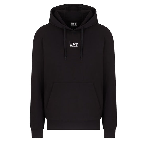 EA7 Emporio Armani Core Identity Hooded Sweatshirt Black