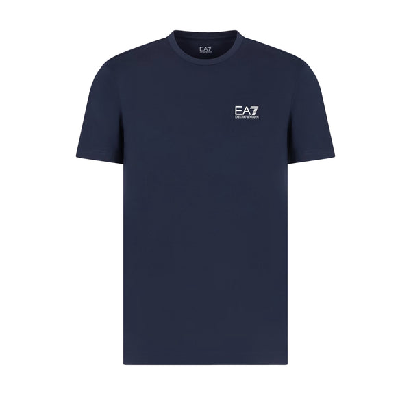 EA7 Emporio Armani Pima Cotton Identity T-Shirt Armani Blue