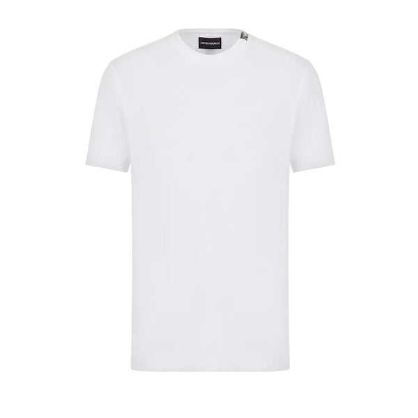 Emporio Armani Iconic Lounge Stretch Piquet T-Shirt White