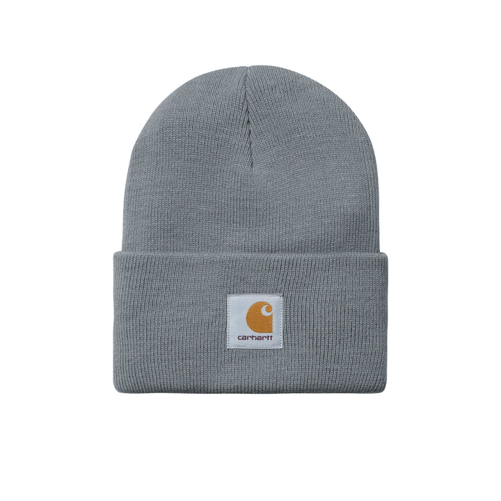 Carhartt WIP Acrylic Watch Beanie Hat Dove Grey-One size-SPIRALSEVEN DESIGNER MENSWEAR UK