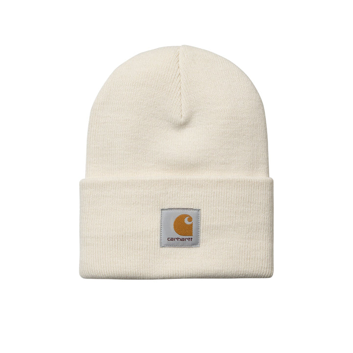 Carhartt WIP Acrylic Watch Beanie Hat Natural-One size-SPIRALSEVEN DESIGNER MENSWEAR UK