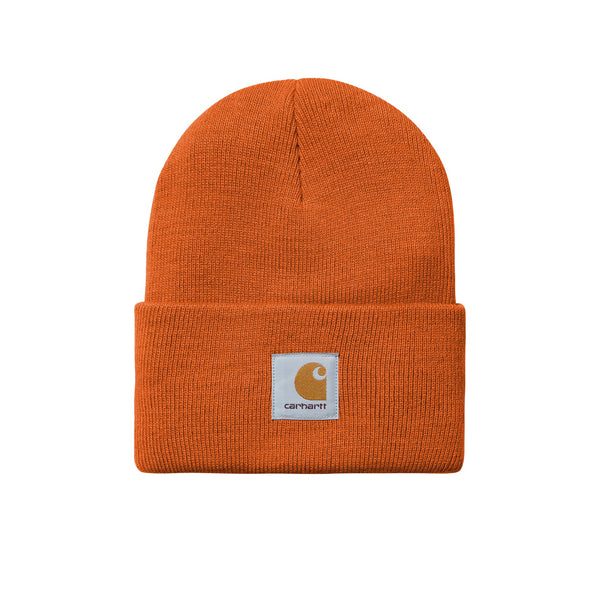 Carhartt WIP Acrylic Watch Beanie Hat Turmeric-One size-SPIRALSEVEN DESIGNER MENSWEAR UK