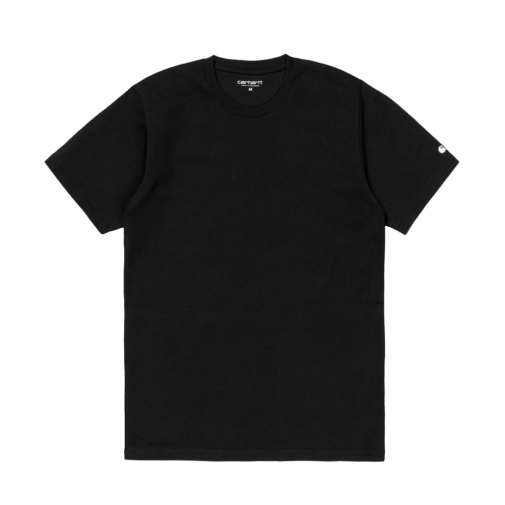Carhartt WIP Base T-Shirt - Black-SPIRALSEVEN DESIGNER MENSWEAR UK