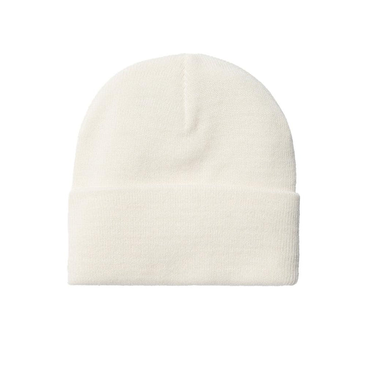 Carhartt WIP Chase Beanie Hat Wax/Gold-One size-SPIRALSEVEN DESIGNER MENSWEAR UK