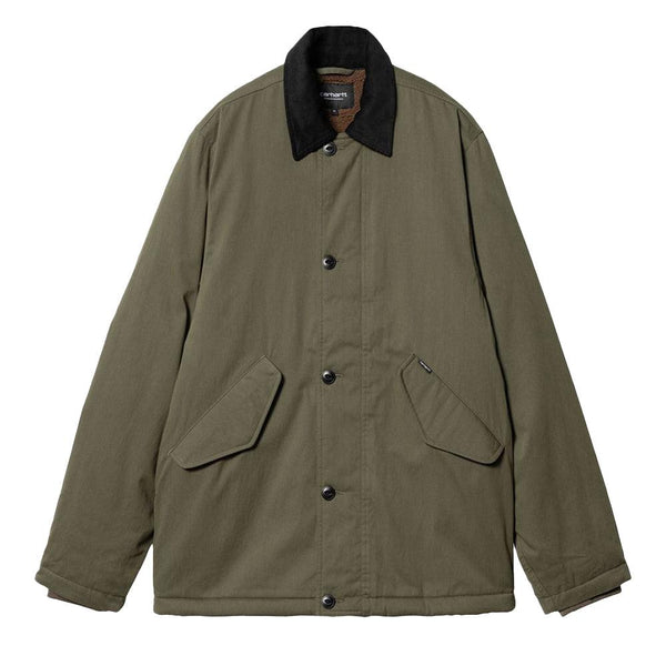 Carhartt WIP Declan Jacket - Cypress/Black-L-SPIRALSEVEN DESIGNER MENSWEAR UK