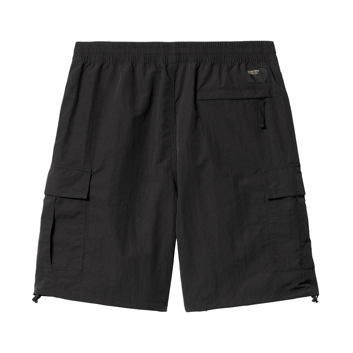 Carhartt WIP Evers Cargo Shorts Black-SPIRALSEVEN DESIGNER MENSWEAR UK