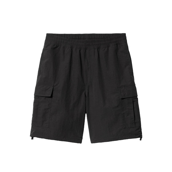 Carhartt WIP Evers Cargo Shorts Black-SPIRALSEVEN DESIGNER MENSWEAR UK