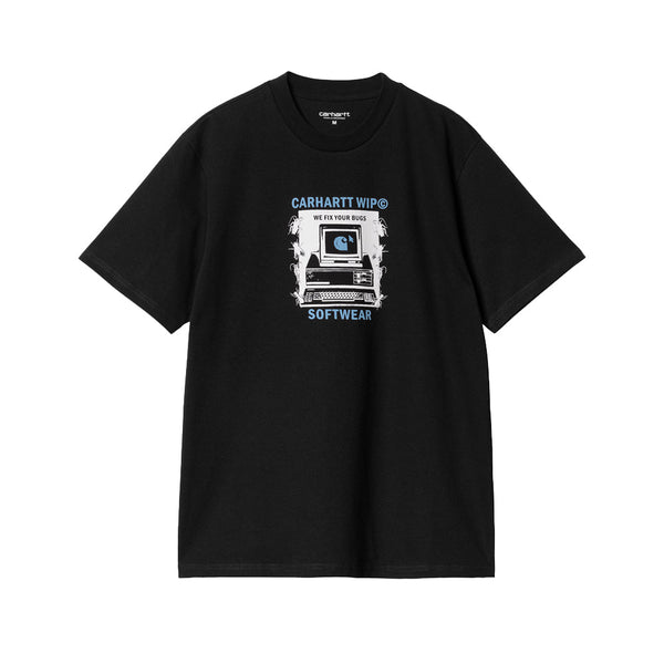 Carhartt WIP Fixed Bugs T-Shirt Black-SPIRALSEVEN DESIGNER MENSWEAR UK