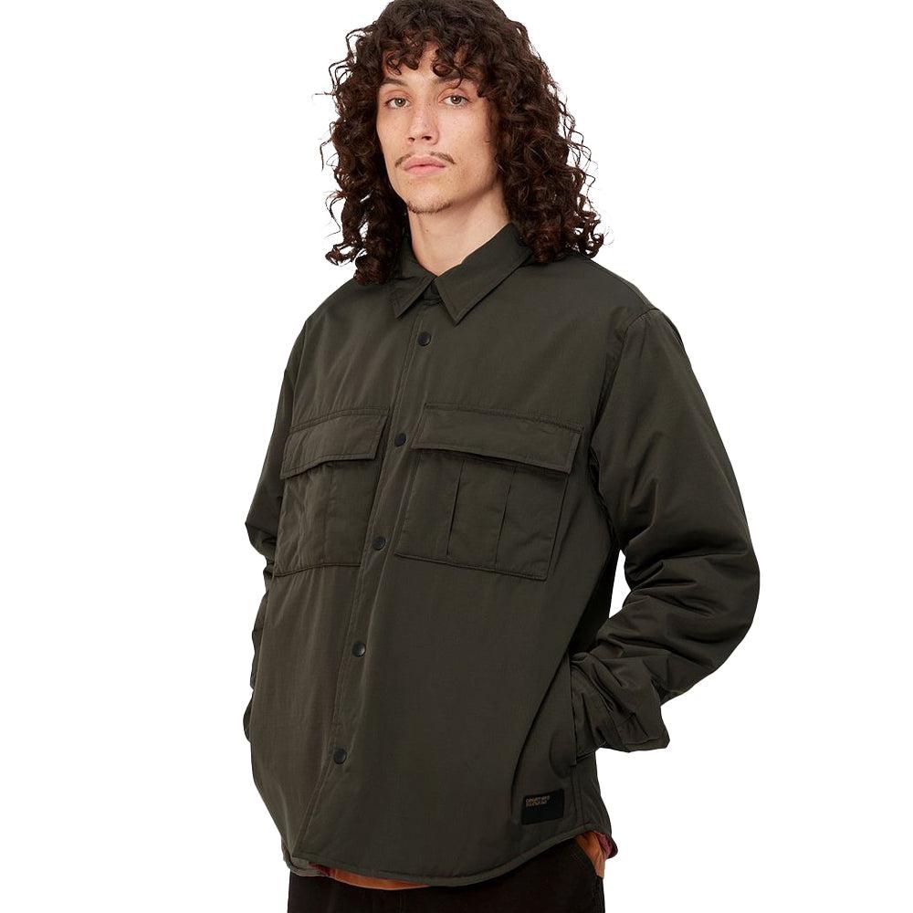 Carhartt WIP Fresno Shirt Jacket - Cypress-SPIRALSEVEN DESIGNER MENSWEAR UK