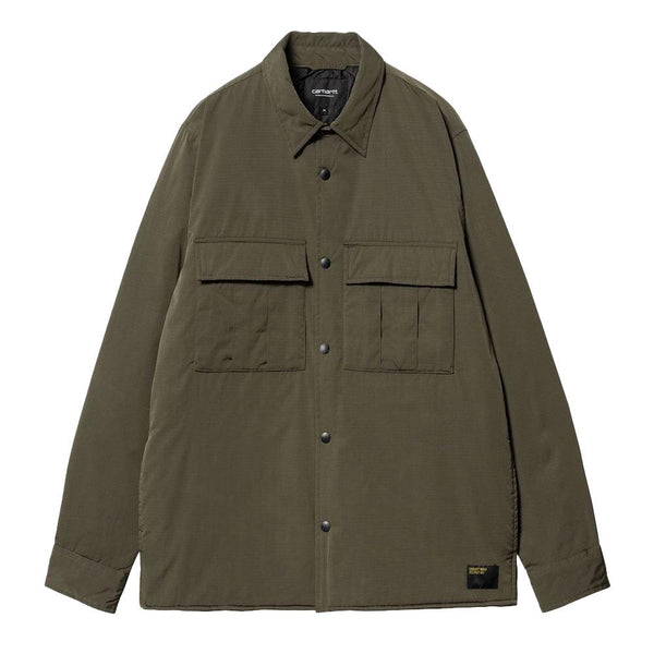 Carhartt WIP Fresno Shirt Jacket - Cypress-SPIRALSEVEN DESIGNER MENSWEAR UK