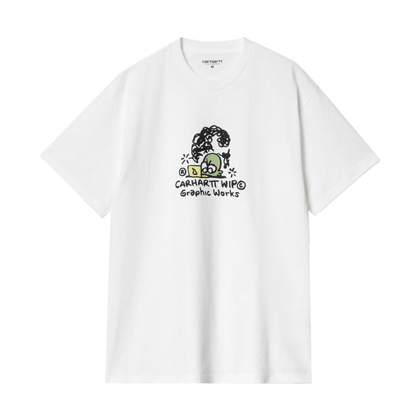 Carhartt WIP Graphic Works T-Shirt White-SPIRALSEVEN DESIGNER MENSWEAR UK