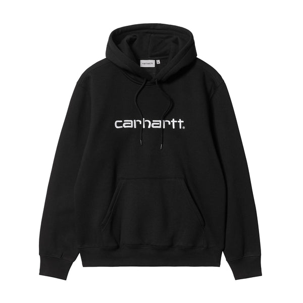 Carhartt WIP Hooded Carhartt Sweatshirt Black/White