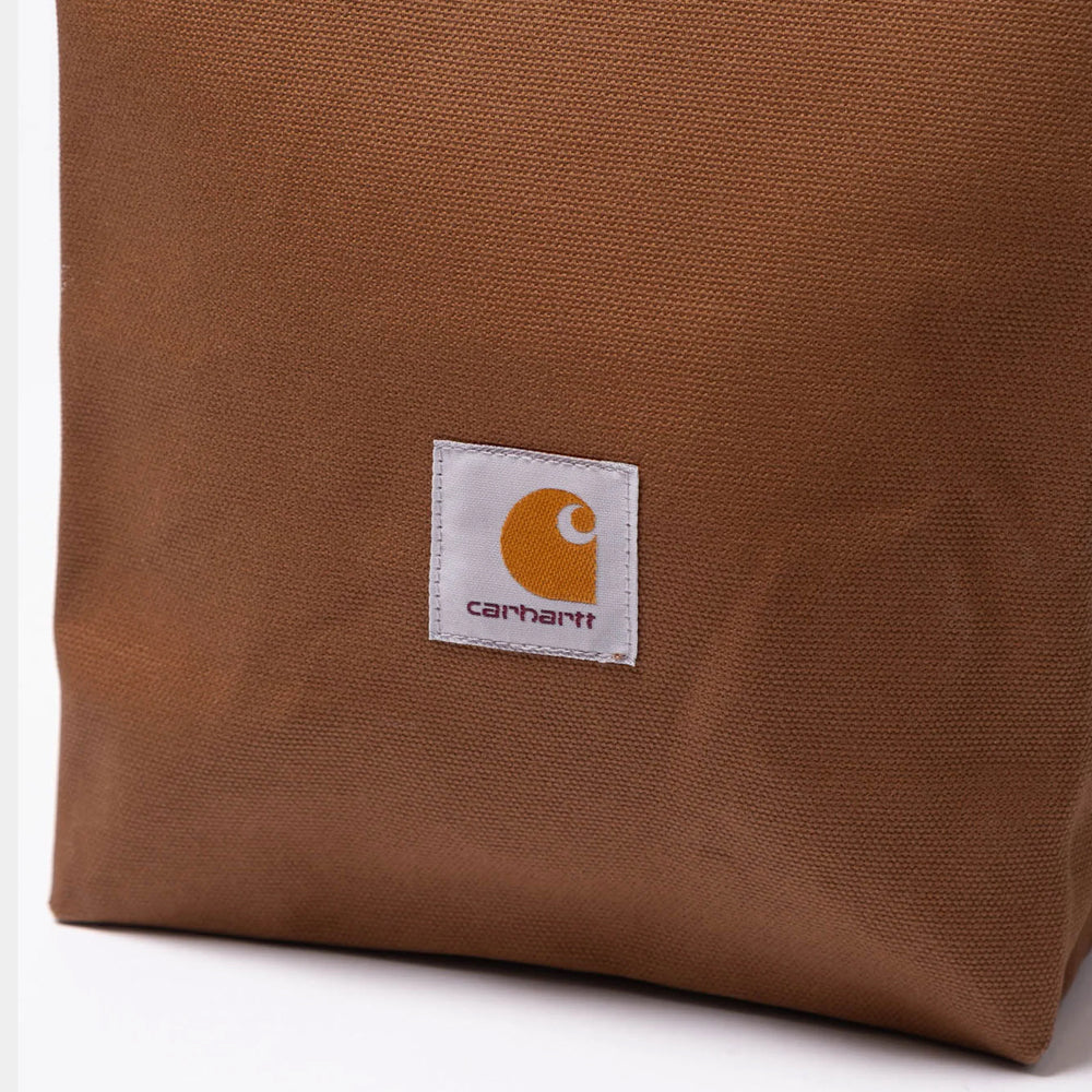 Carhartt WIP Lunch Bag Hamilton Brown-One Size-SPIRALSEVEN DESIGNER MENSWEAR UK