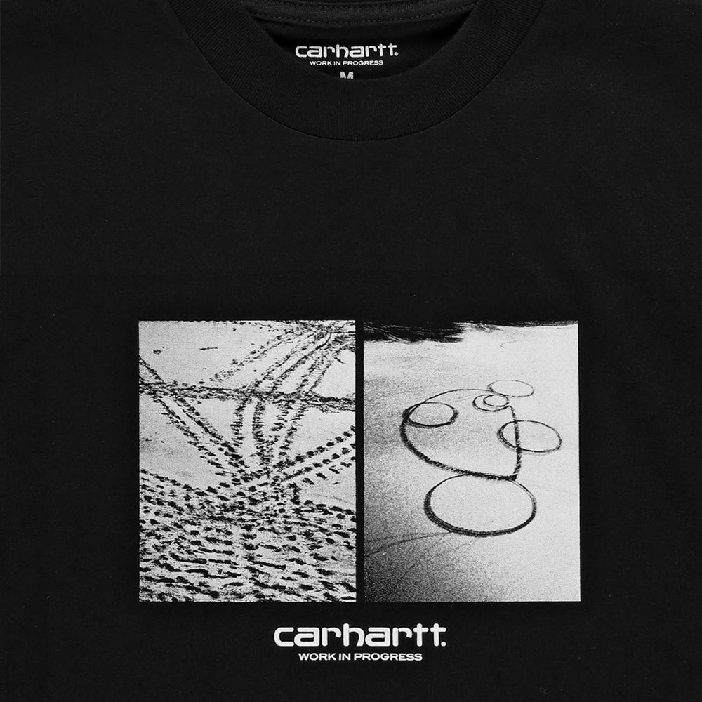 Carhartt WIP Motor T-Shirt Black-SPIRALSEVEN DESIGNER MENSWEAR UK