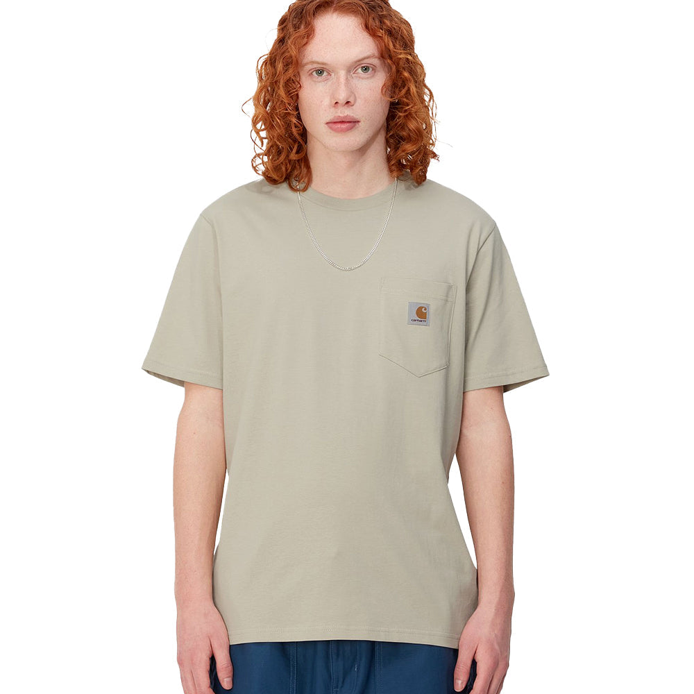 Carhartt WIP Pocket T-Shirt Beryl-SPIRALSEVEN DESIGNER MENSWEAR UK