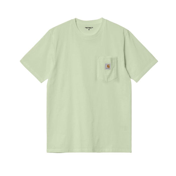 Carhartt WIP Pocket T-Shirt Charm Green-SPIRALSEVEN DESIGNER MENSWEAR UK