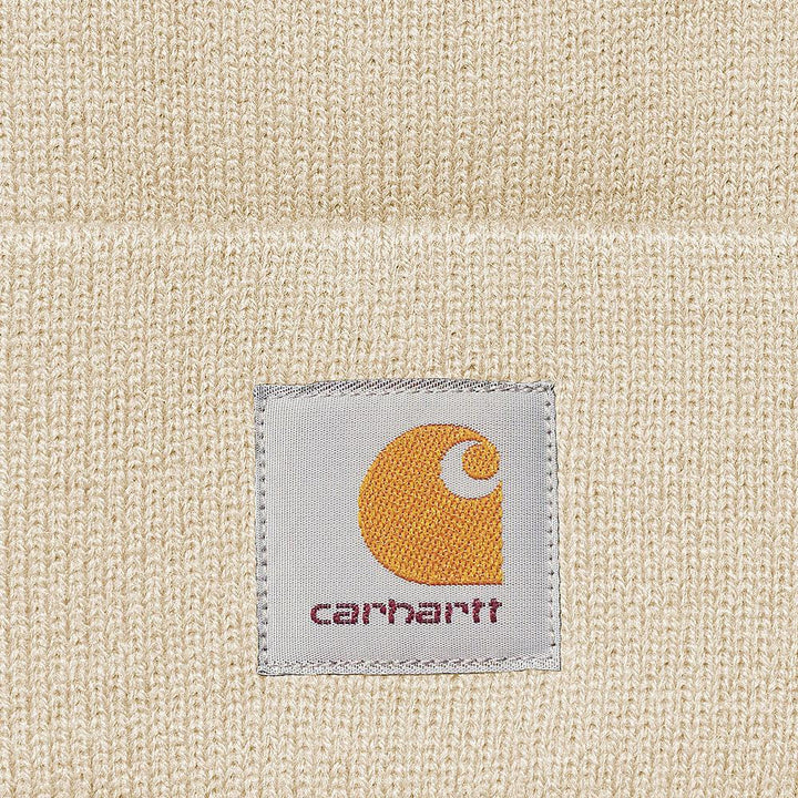 Carhartt WIP Short Watch Beanie Hat Moonbeam-One size-SPIRALSEVEN DESIGNER MENSWEAR UK