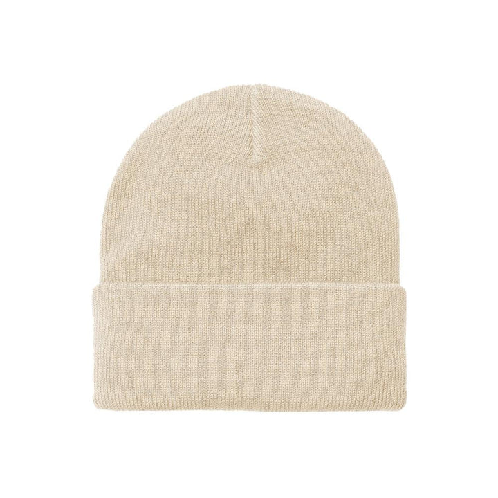 Carhartt WIP Short Watch Beanie Hat Moonbeam-One size-SPIRALSEVEN DESIGNER MENSWEAR UK