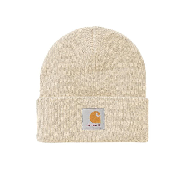 Carhartt WIP Short Watch Beanie Hat Moonbeam-One size-SPIRALSEVEN DESIGNER MENSWEAR UK