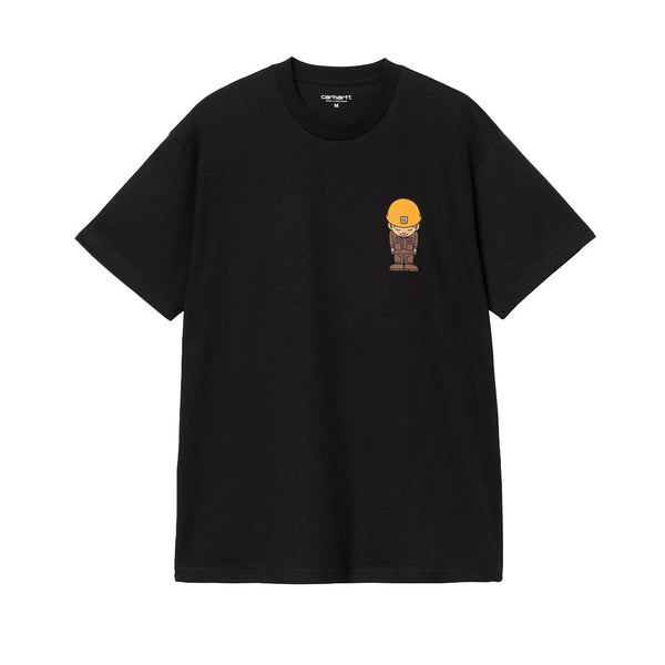 Carhartt WIP Sumimasen T-Shirt Black-SPIRALSEVEN DESIGNER MENSWEAR UK