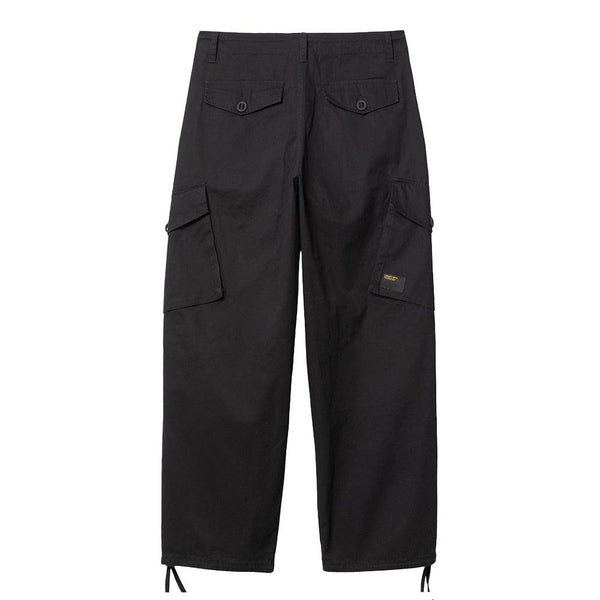 Carhartt WIP Unity Pant Black Heavy Enzyme Wash-SPIRALSEVEN DESIGNER MENSWEAR UK