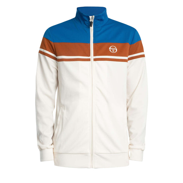 Sergio Tacchini Damarindo Track Top Jacket Nautical Blue/Gardenia/Mocha Bisque