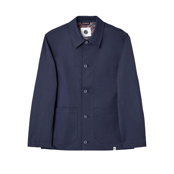 Pretty Green Didsbury Overshirt Navy