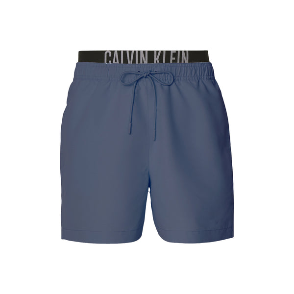 Calvin Klein Double Waistband Swim Shorts Grisaille