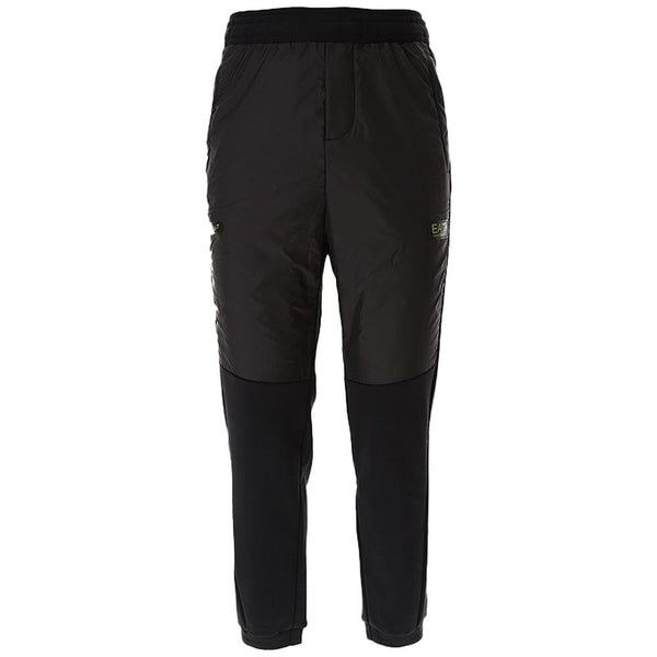 EA7 Emporio Armani FUROR7 Technical Jogger - Black-SPIRALSEVEN DESIGNER MENSWEAR UK