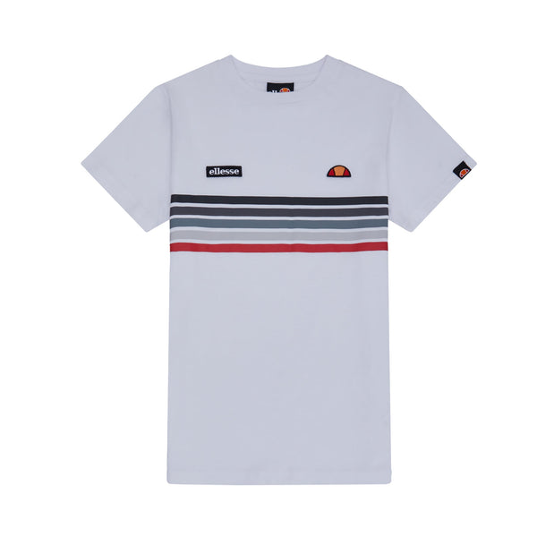 Ellesse Marsella Two T-Shirt White-SPIRALSEVEN DESIGNER MENSWEAR UK