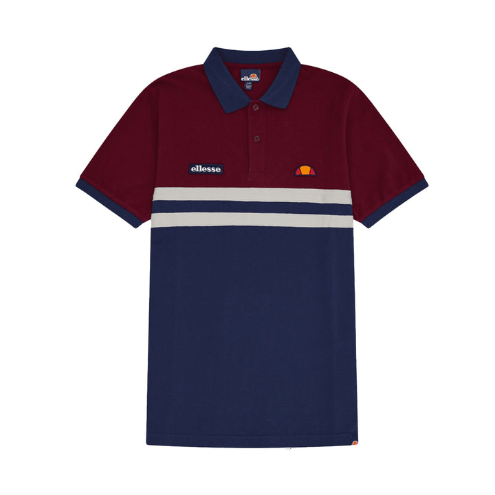 Ellesse Muccia Polo Shirt Navy-SPIRALSEVEN DESIGNER MENSWEAR UK