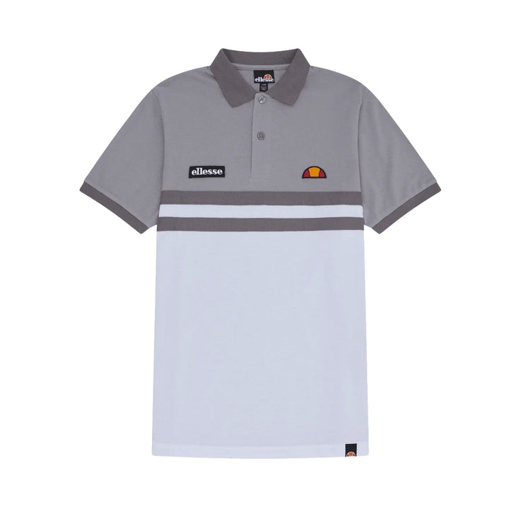 Ellesse Muccia Polo Shirt Navy White/Grey-SPIRALSEVEN DESIGNER MENSWEAR UK