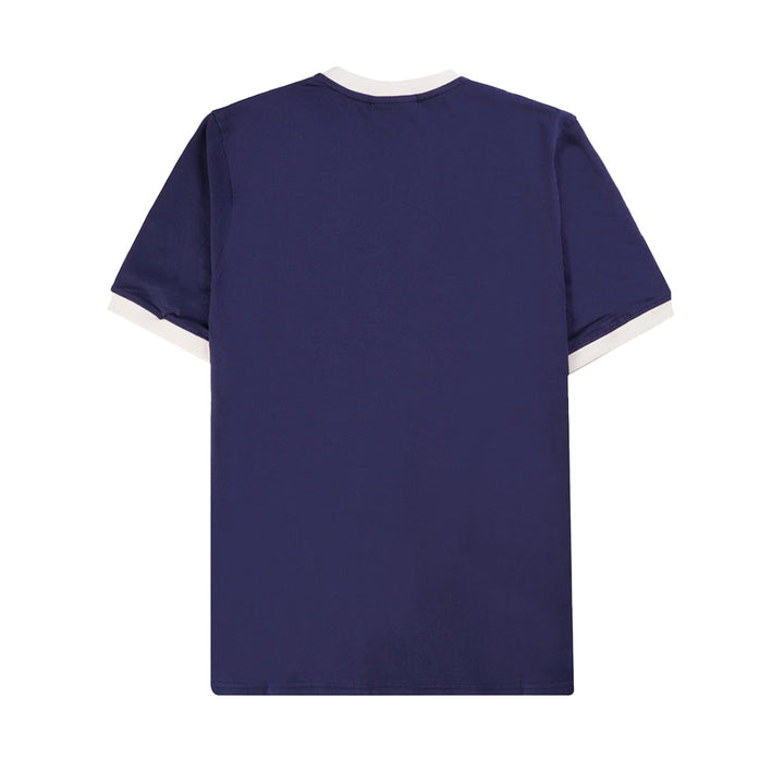 Fila Marconi T-Shirt Fila Navy/Gardenia-SPIRALSEVEN DESIGNER MENSWEAR UK