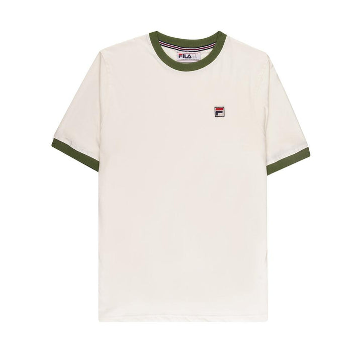 Fila Marconi T-Shirt Gardenia/Chive-SPIRALSEVEN DESIGNER MENSWEAR UK