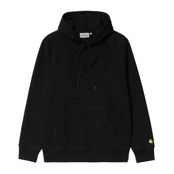 Carhartt WIP Hooded Chase Sweat Black/Gold