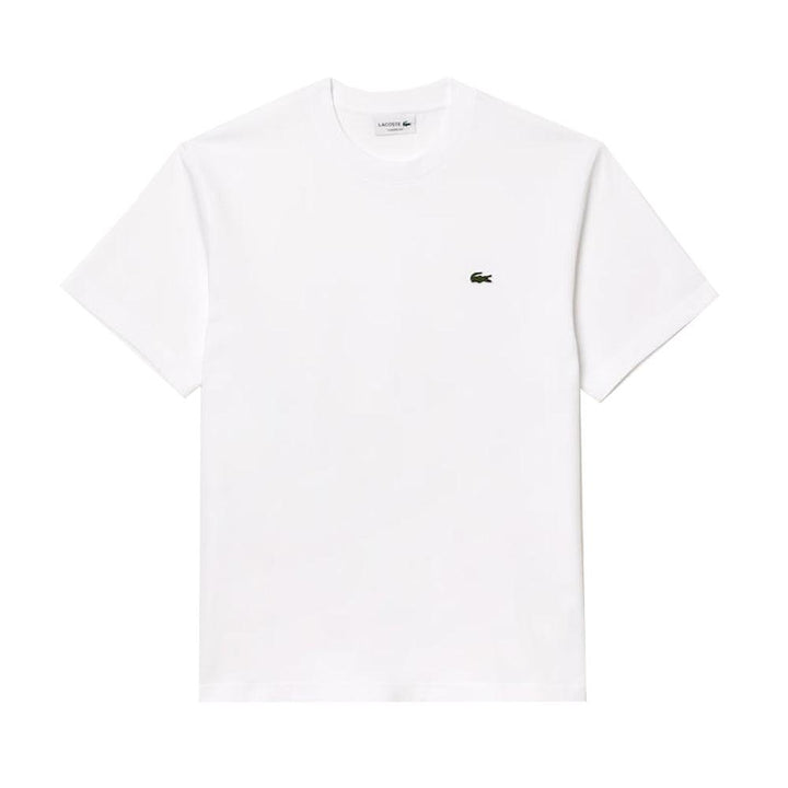 Lacoste Classic Fit Cotton T-Shirt White-M-SPIRALSEVEN DESIGNER MENSWEAR UK