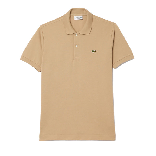 Lacoste Classic Fit Polo Shirt Beige-SPIRALSEVEN DESIGNER MENSWEAR UK