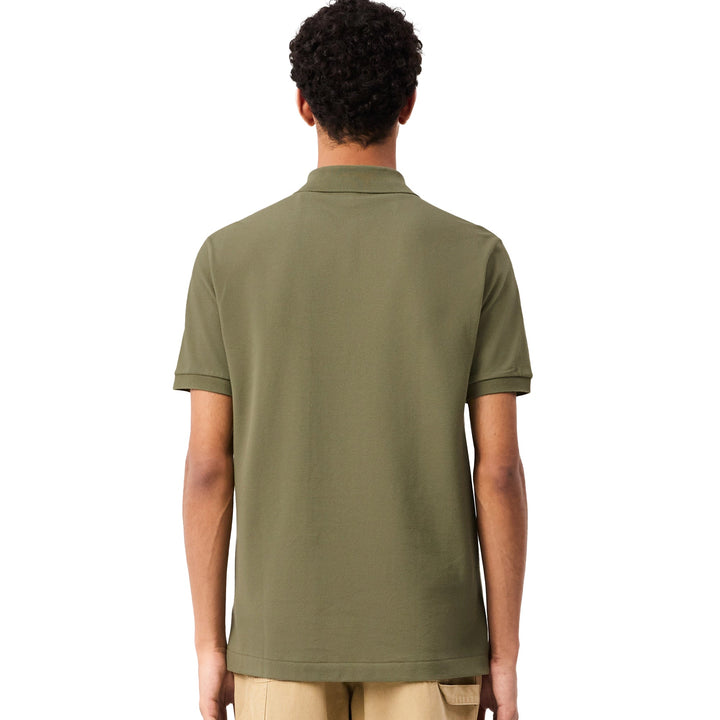 Lacoste Classic Fit Polo Shirt Khaki Green-SPIRALSEVEN DESIGNER MENSWEAR UK