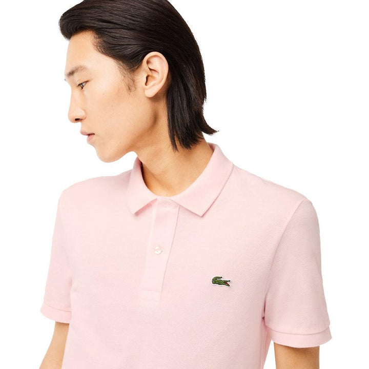 Lacoste Classic Fit Polo Shirt Light Pink-SPIRALSEVEN DESIGNER MENSWEAR UK