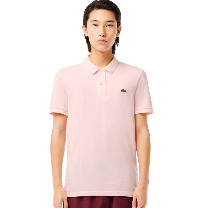 Lacoste Classic Fit Polo Shirt Light Pink-SPIRALSEVEN DESIGNER MENSWEAR UK