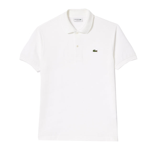 Lacoste Classic Fit Polo Shirt White-SPIRALSEVEN DESIGNER MENSWEAR UK